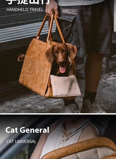 Bolsa Transportadora Portátil para Mascotas con Kennel para Auto - Image 13