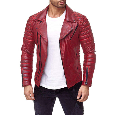 Chaqueta de Cuero PU con Cierre - Image 5