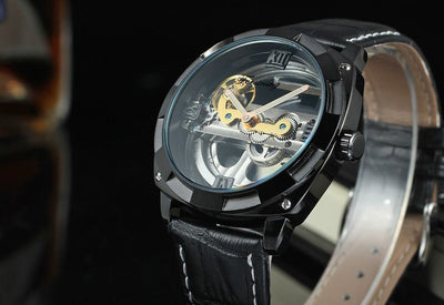 Reloj Automático Tourbillon para Hombre Resistente al Agua - Elegancia Empresarial - Image 16