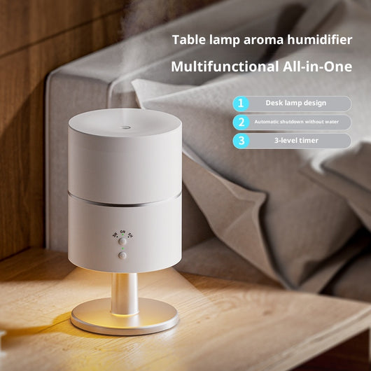 Lámpara de Escritorio con Humidificador y Luz Nocturna Silenciosa - Image 2