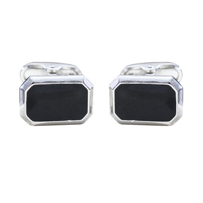 Gemelos Geométricos de Piedra Negra - Diseño Europeo y Americano - Image 5