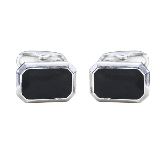 Gemelos Geométricos de Piedra Negra - Diseño Europeo y Americano - Image 5
