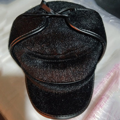 Gorro de Pato Mink para Hombre - Abrigo Otoño Invierno Adulto Mayor - Image 2