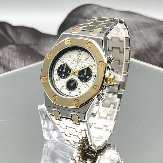 Reloj de Pareja Acero Inoxidable con Calendario y Resistencia al Agua - Image 15