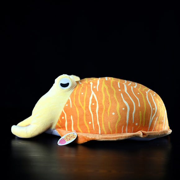 Almohada Pulpo Adorable - Peluche Sepia Súper Suave