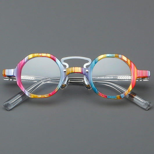 Gafas Retro Japonesas de Marco Rectangular - Diseño Versátil - Image 4