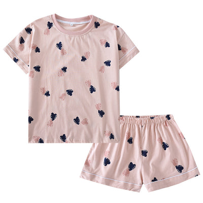 Pijama Corto de Algodón para Mujer - Comodidad de Verano - Image 23