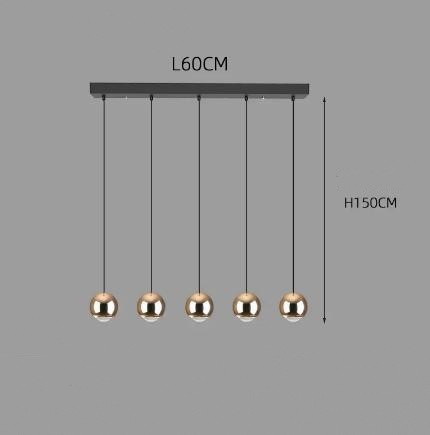 Lámpara Colgante Lineal Elegante para Restaurantes y Bares - Image 20