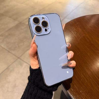 Funda Protectora de Vidrio Templado con Efecto Hielo y Electroplateado - Image 4