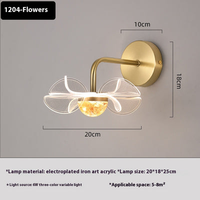Lámpara LED de Flores para Dormitorio y Mesita de Noche - Image 6
