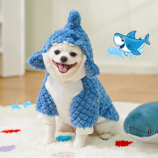 Ropa Térmica para Perros y Gatos con Diseño de Tiburón Adorable - Image 3