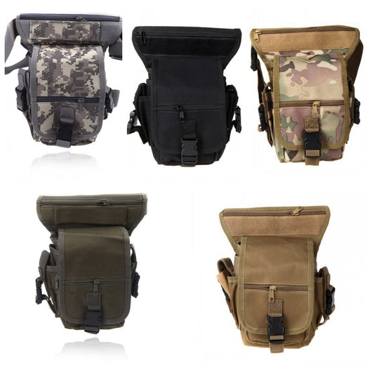 Bolsa Táctica Cruzada para Pierna - Diseño Camuflaje Profesional - Image 10
