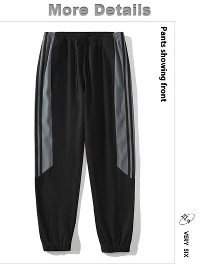 Conjunto Deportivo Casual de 2 Piezas con Cuello Mao para Hombre - Image 24
