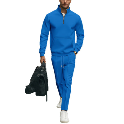 Conjunto Deportivo con Capucha y Cremallera: Sudadera y Pantalón Texturizado - Image 5