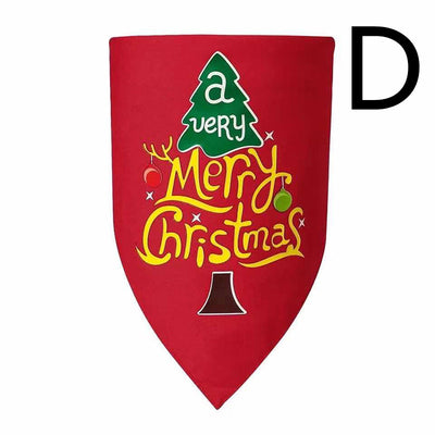 Pañuelo Triangular Navideño para Perros de Doble Capa - Image 7