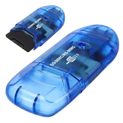 Lector de Tarjetas USB Transparente con LED Creativo - Image 17