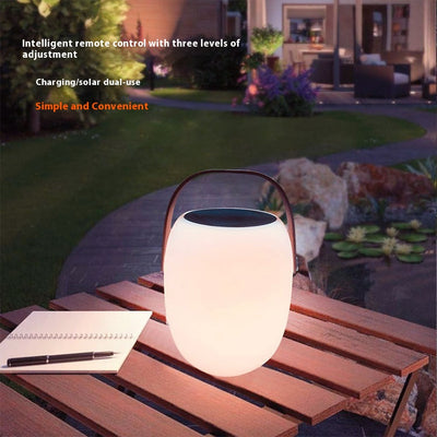 Lámpara Solar Portátil para Patio - Iluminación Exterior Decorativa - Image 7