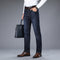 Men's Stretch Loose Fit Jeans - Classic Straight Cut