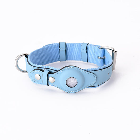 Collar de Cuero Protector con Localizador AirTag para Mascotas - Image 6