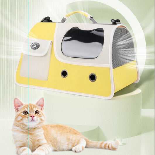 Mochila Transportadora para Mascotas - Diseño Espacioso y Respirable