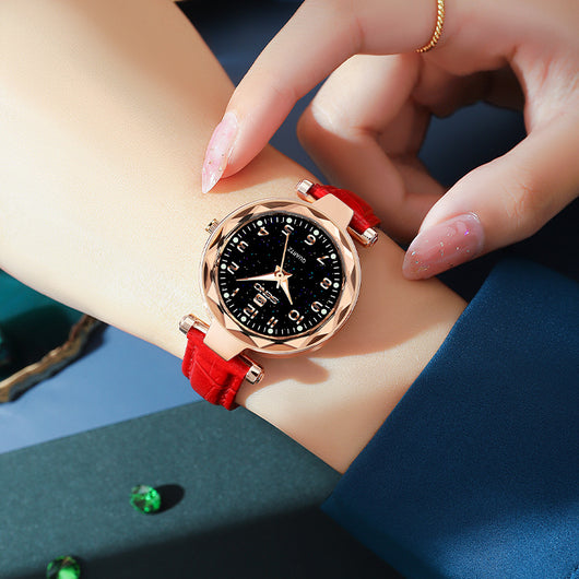 Reloj de Pulsera Mujer Cielo Estrellado Resistente al Agua - Image 4