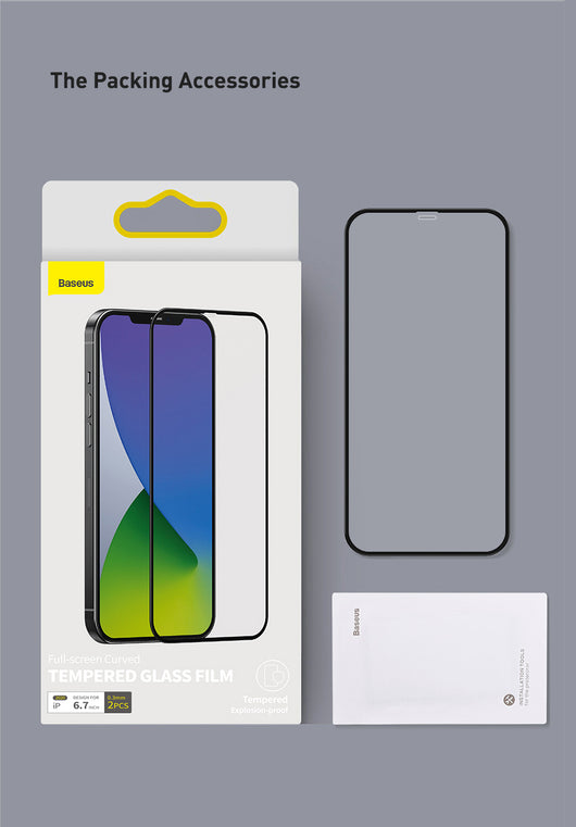 Protector de Pantalla Curvo Anti Luz Azul 0.3mm para iPhone 5.4 Pulgadas - Pack de 2 - Image 21