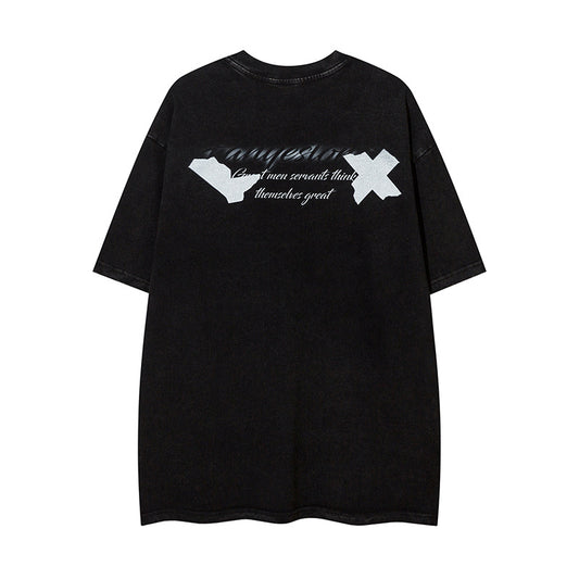 Camiseta Estampada Cartoon Depresivo para Hombre - Image 2