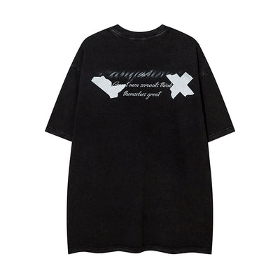 Camiseta Estampada Cartoon Depresivo para Hombre - Image 2
