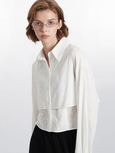 Blusa Preppy Dos Piezas Suelta para Mujer - Estilo Europeo y Americano - Image 11