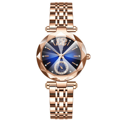Reloj de Mujer con Esfera de Diamante y Degradado de Cristal - Image 10
