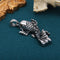 Sterling Plateado Fish-leaping-dragon Pendant Unisex Personalized Design 925 Plateado