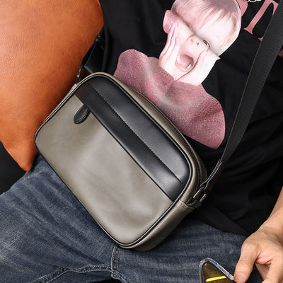 Bolsa Mensajero Deportiva Coreana para Hombre - Estilo Casual Compacta - Image 14