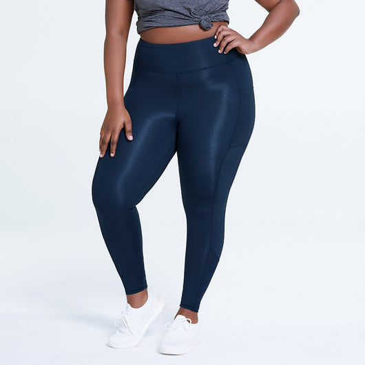 Leggins Deportivos Levantacaderas Cintura Alta Talla Grande Mujer - Image 11