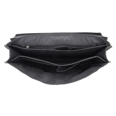 Maletín Ejecutivo de Cuero Retro para Hombre - Image 15