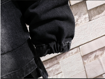 Chamarra Denim con Capucha Casual para Hombre - Image 9