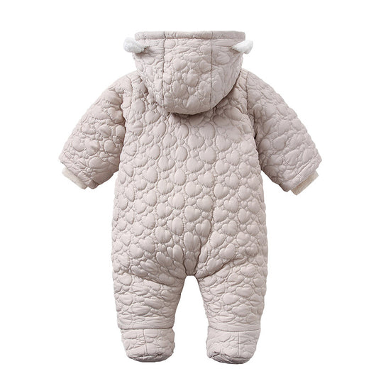 Mameluco Bebé con Capucha Orejas Terciopelo Love - Image 15