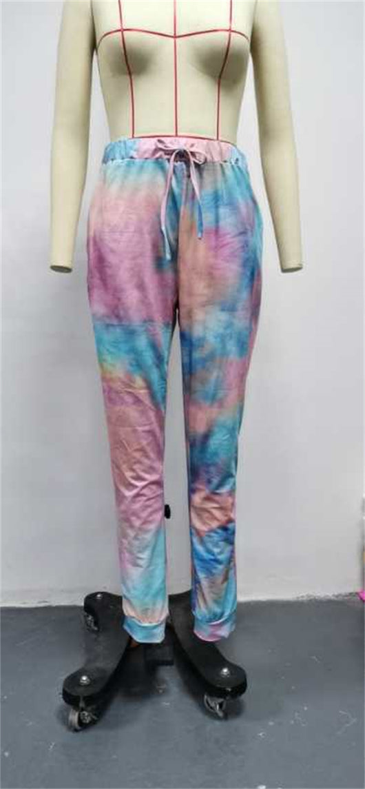 Pantalones Joggers de Trabajo Slim Fit con Estampado Degradado para Mujer - Image 3