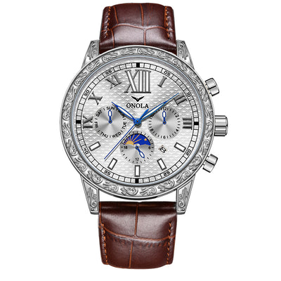 Reloj Mecánico Automático de Cuero - Elegancia y Versatilidad - Image 20