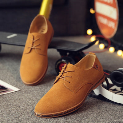 Zapatos de Cuero Premium para Hombre Talla Grande con Acabado Mate - Image 9