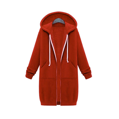 Chamarra Sudadera Polar con Capucha de Manga Larga - Image 14