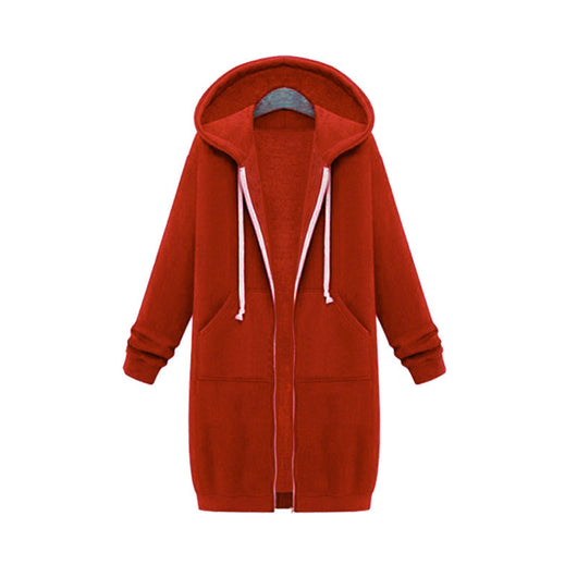 Chamarra Sudadera Polar con Capucha de Manga Larga - Image 14
