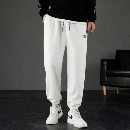 Pantalones Deportivos Coreanos Hombre - Estilo Versátil Nueve Décimas - Image 8
