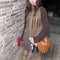 Bolso Bandolera Retro con Estrella Lentejuelas y Borlas