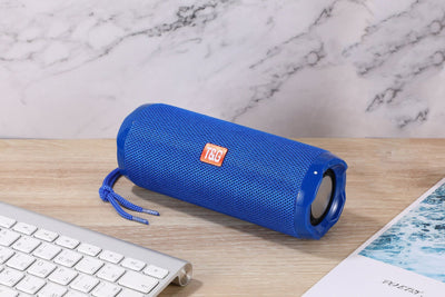 Parlante Bluetooth Portátil de Tela con Soporte para Tarjetas - Image 4