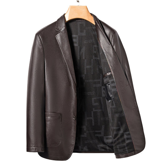 Chaqueta de Cuero para Hombre Estilo Moderno - Image 7
