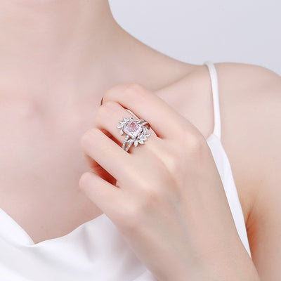 Anillo Ajustable Flor de Hielo para Mujer - Image 6
