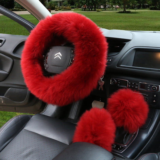 Funda de Lana para Volante - Cobertor Ergonómico de Lana Natural - Image 36