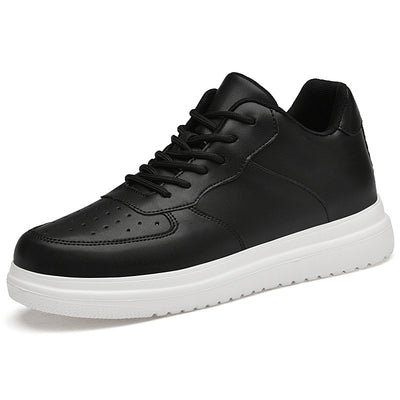 Tenis Blancos Bajos Estilo Coreano para Hombre - Image 8