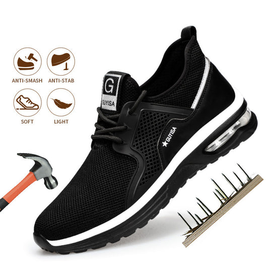 Zapatos de Seguridad Laboral Four Seasons - Protección Antiaplastamiento y Antipunzante con Amortiguación de Aire - Image 11