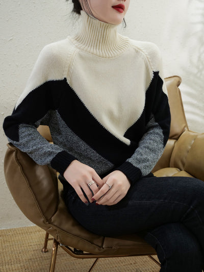 Suéter Cuello Alto de Lana Merino - Prenda Base Versátil - Image 9